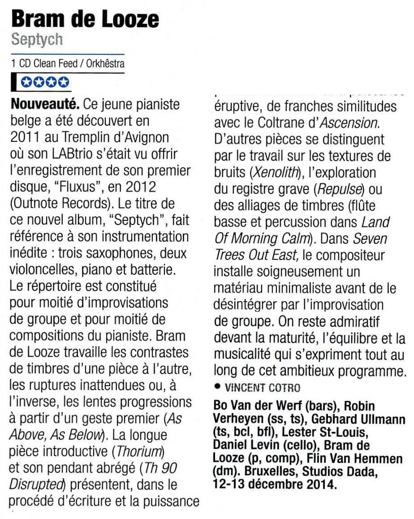 Bram De Looze review